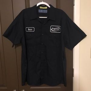 CINTAS COMFORT FLEX SHORT SLEEVE WORK SHIRT 2XL